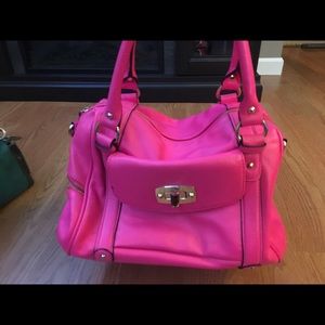 Hot pink purse!